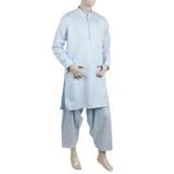 Eminent Men's Stitched Shalwar Suit - Light Blue, Men's Shalwar Kameez, Eminent, Chase Value