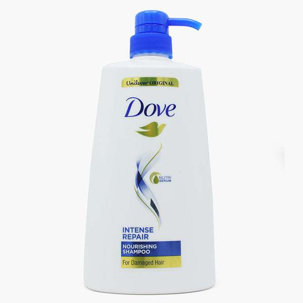 Dove Intense Repair Nourishing Shampoo, For Damaged Hair, 650ml, Shampoo & Conditioner, Dove, Chase Value