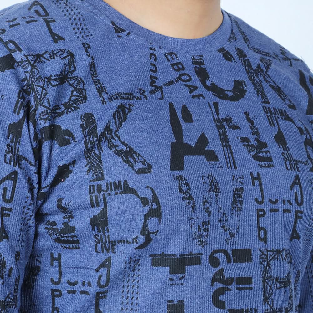 Men's Sweat Shirt - Blue, Men's Sweater & Sweat Shirts, Chase Value, Chase Value