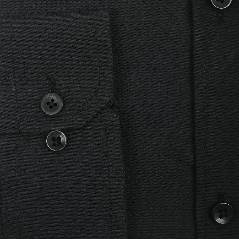 Men's Plain Formal Shirt - Black, Men's Shirts, Chase Value, Chase Value