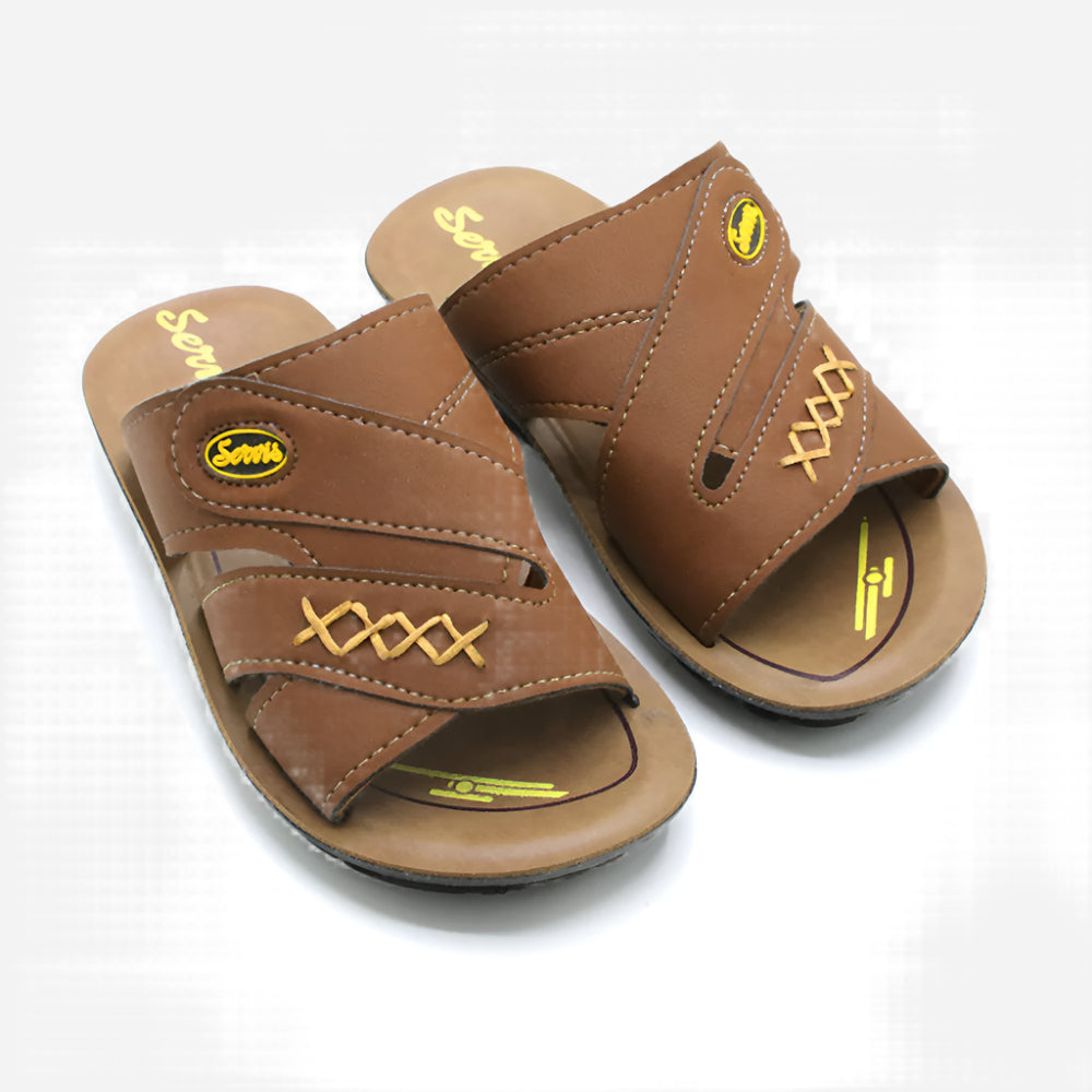 Boys Slipper - Mustard, Boys Slippers, Chase Value, Chase Value