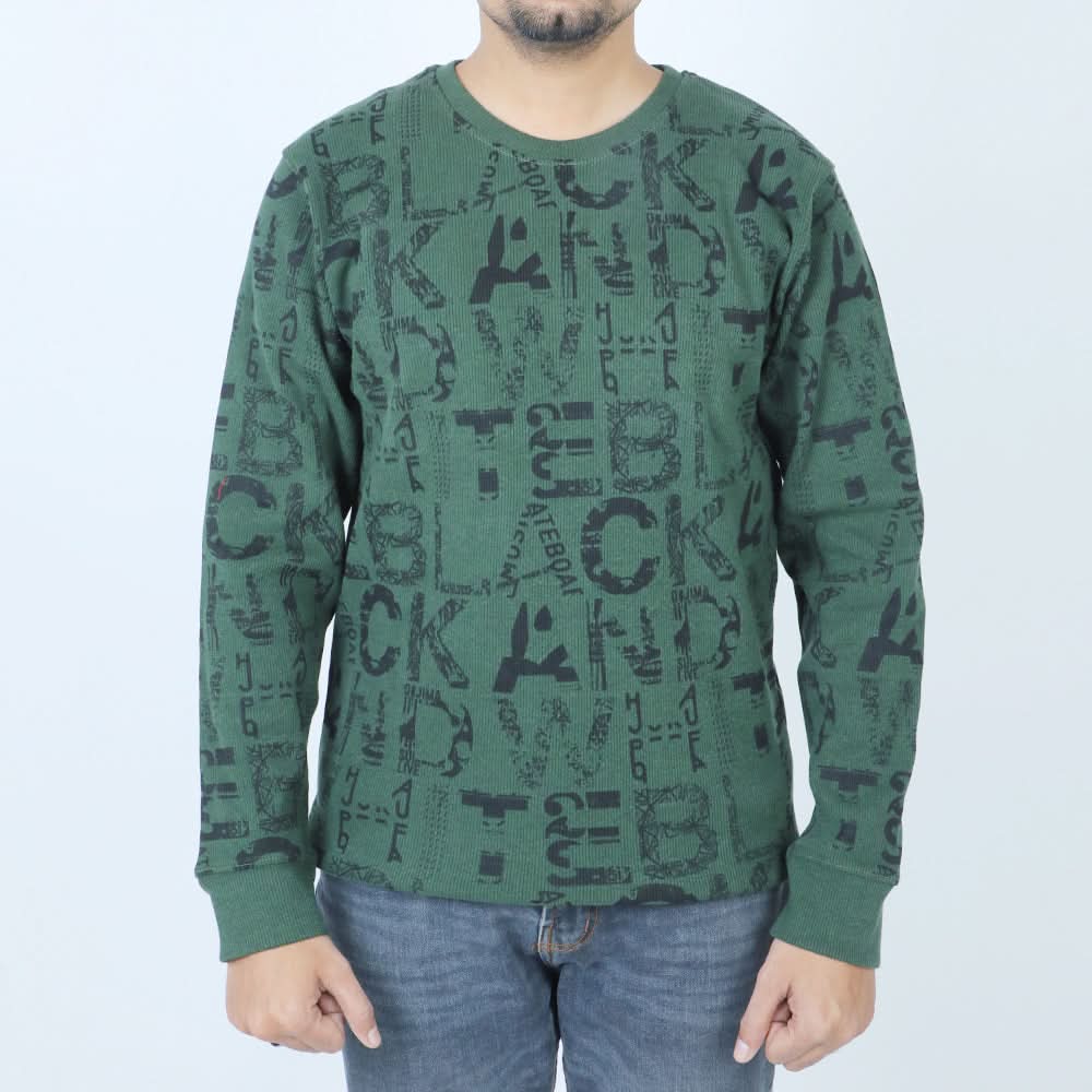 Men's Sweat Shirt - Dark Green, Men's Sweater & Sweat Shirts, Chase Value, Chase Value