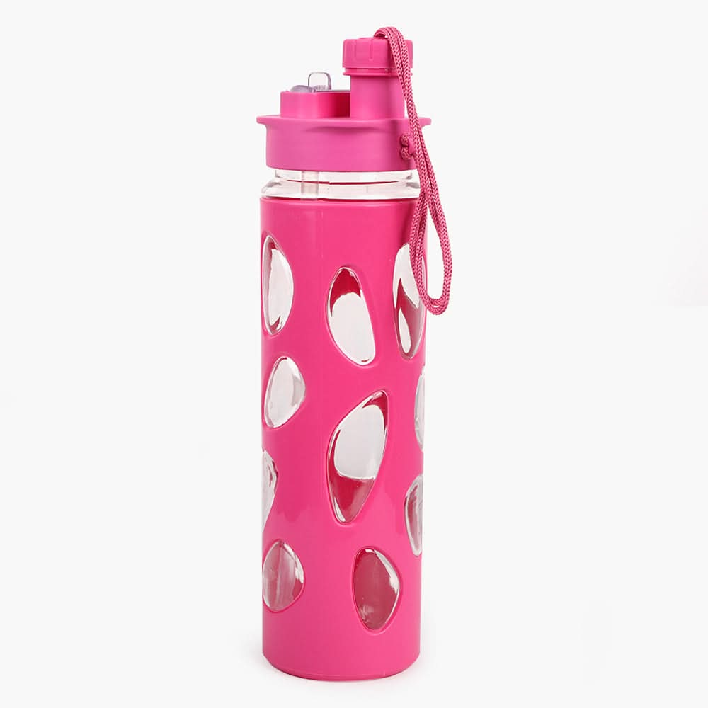 Bubble Ice Cube Water Bottle - Pink, Tiffin Boxes & Bottles, Chase Value, Chase Value