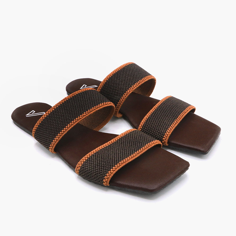 Women's Slipper - Brown, Women Slippers, Chase Value, Chase Value