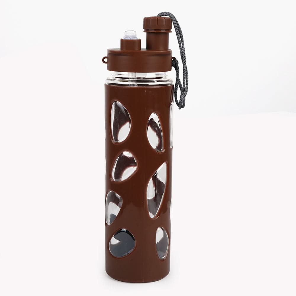 Bubble Ice Cube Water Bottle - Brown, Tiffin Boxes & Bottles, Chase Value, Chase Value