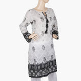 Women's Printed Kurti - Black, Women Ready Kurtis, Chase Value, Chase Value