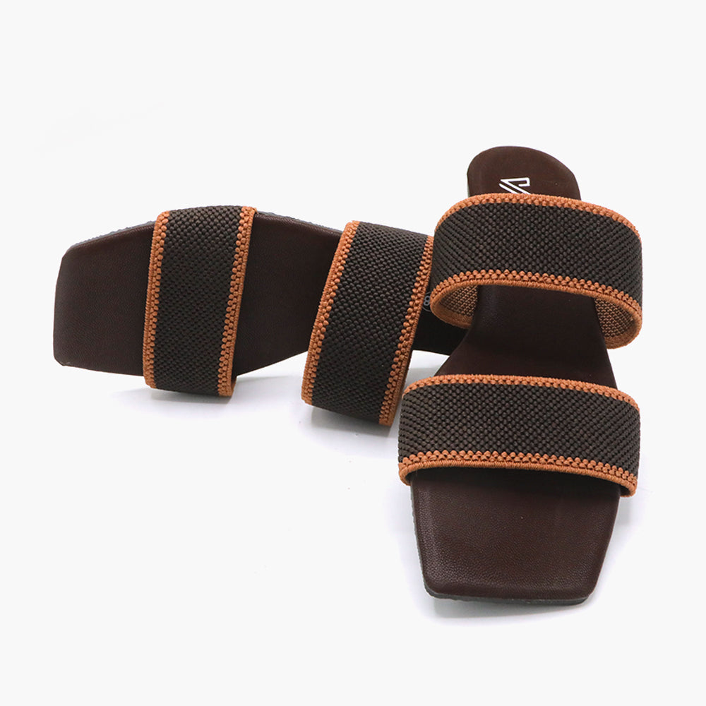 Women's Slipper - Brown, Women Slippers, Chase Value, Chase Value