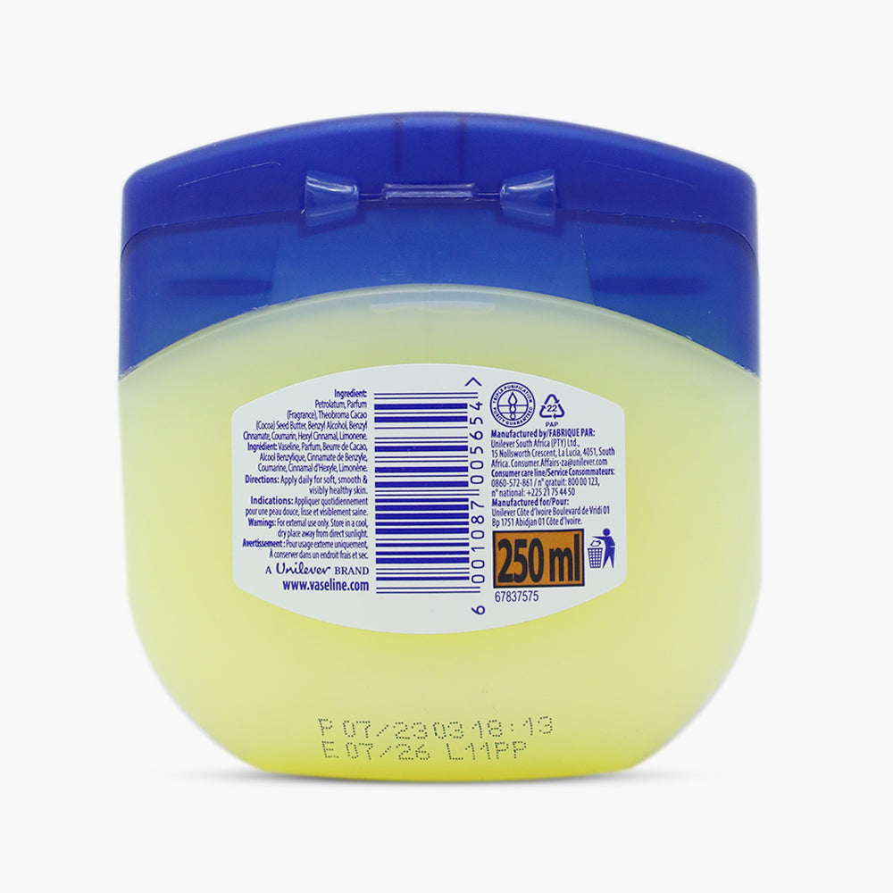 Vaseline Blueseal Cocoa Butter Rich Conditioning Jelly 250ml, Creams & Lotions, Vaseline, Chase Value
