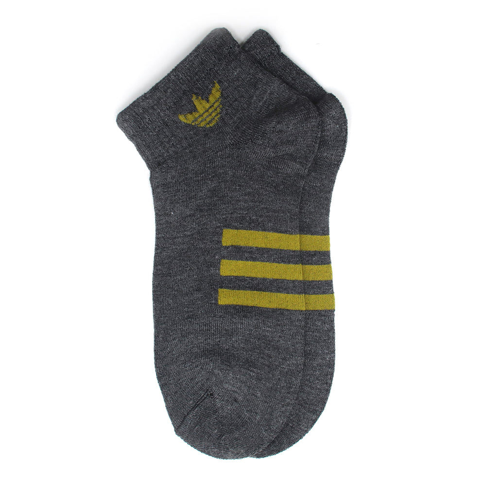 Men's Ankle Socks - Charcoal, Men's Socks, Chase Value, Chase Value