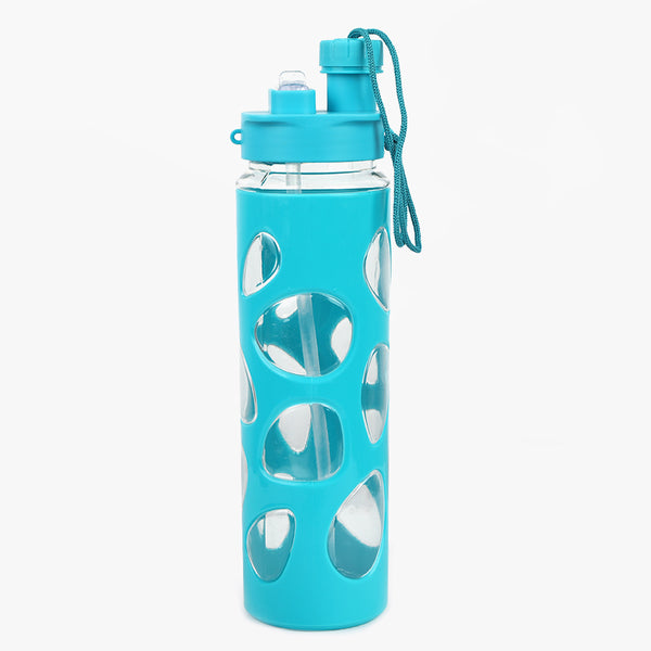 Bubble Ice Cube Water Bottle - Cyan