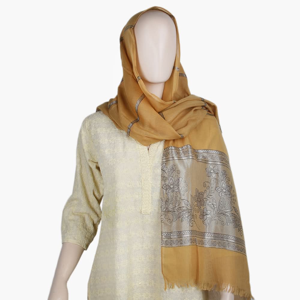 Women's Scarf - Mustard, Women Shawls & Scarves, Chase Value, Chase Value