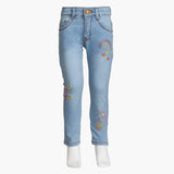Girls Pants Denim - Light Blue, Girls Pants & Capri, Chase Value, Chase Value