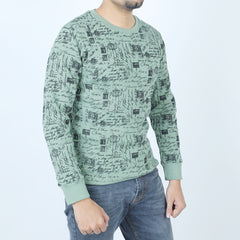 Men's Sweat Shirt - Green, Men's Sweater & Sweat Shirts, Chase Value, Chase Value