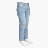 Girls Pants Denim - Light Blue, Girls Pants & Capri, Chase Value, Chase Value
