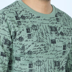 Men's Sweat Shirt - Green, Men's Sweater & Sweat Shirts, Chase Value, Chase Value