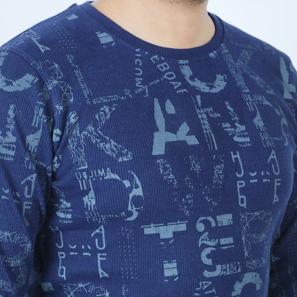 Men's Sweat Shirt - Blue, Men's Sweater & Sweat Shirts, Chase Value, Chase Value