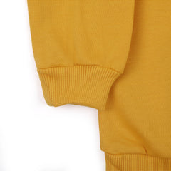 Girls Full Sleeves Sweat Shirt - Yellow