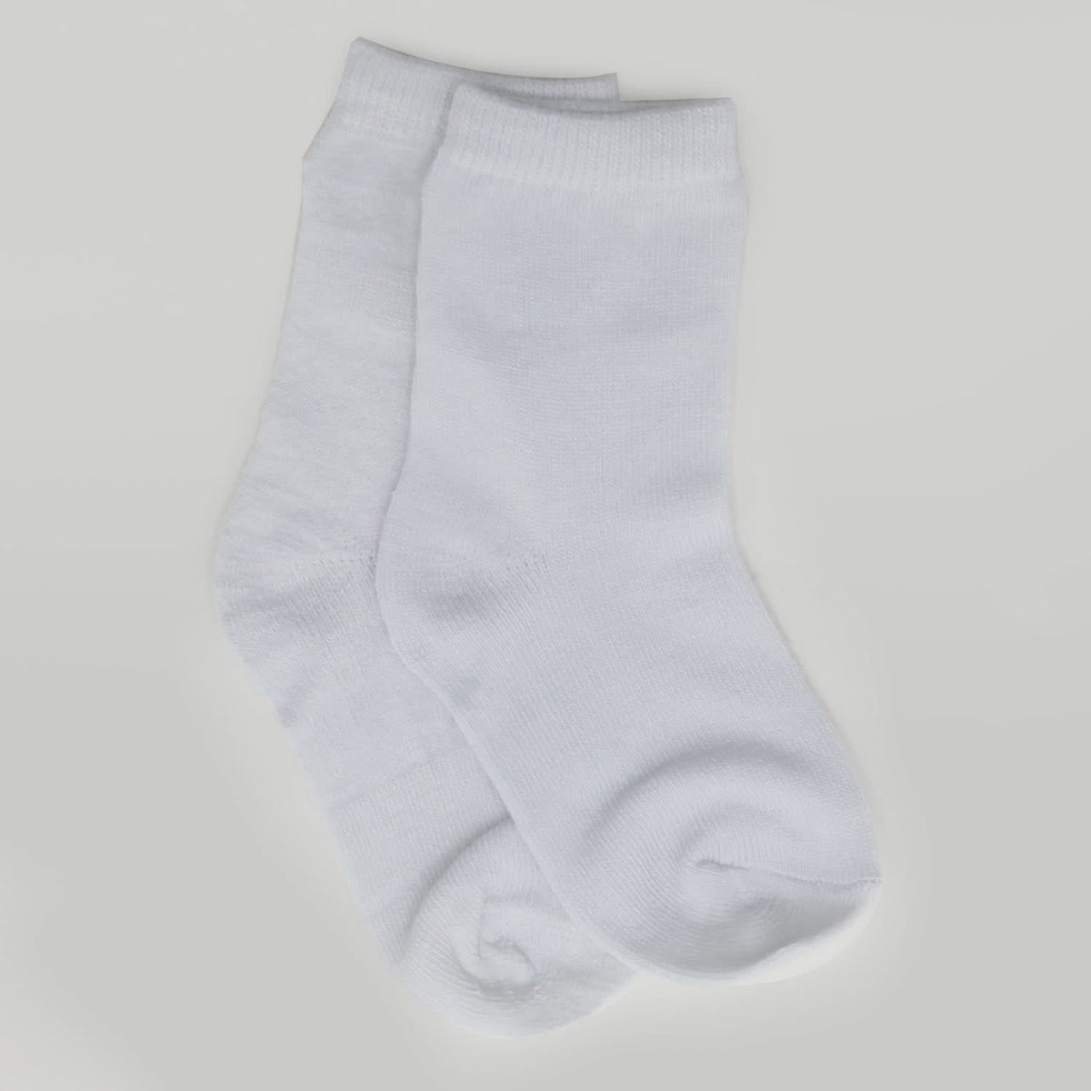 Kids 4Pc Uniform Socks - White, Boys Socks, Chase Value, Chase Value