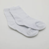 Kids 4Pc Uniform Socks - White, Boys Socks, Chase Value, Chase Value