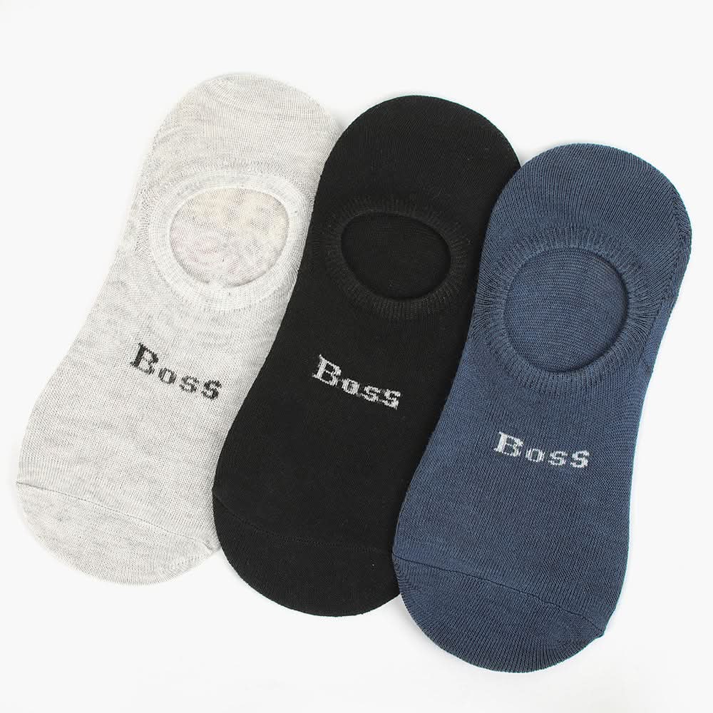 Men's Loafers Socks Pack Of 3, Men's Socks, Chase Value, Chase Value