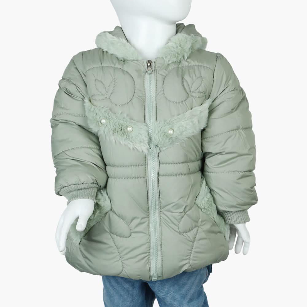 Girls Jacket - Light Green, Girls Jackets, Chase Value, Chase Value