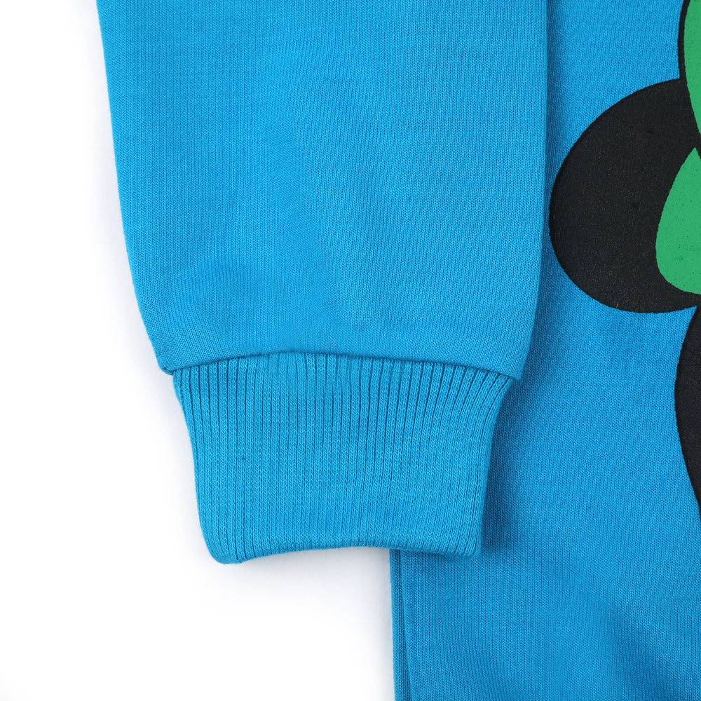 Girls Full Sleeves Sweat Shirt - Blue, Girls Hoodies & Sweat Shirts, Chase Value, Chase Value