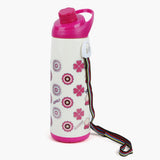 Trinkle Bottle - Large - White & Pink, Tiffin Boxes & Bottles, Chase Value, Chase Value