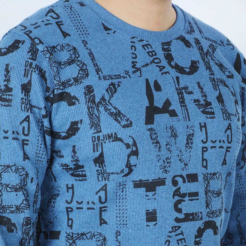 Men's Sweat Shirt - Blue, Men's Sweater & Sweat Shirts, Chase Value, Chase Value