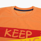 Boys Half Sleeves T-Shirt - Peach, Boys T-Shirts, Chase Value, Chase Value