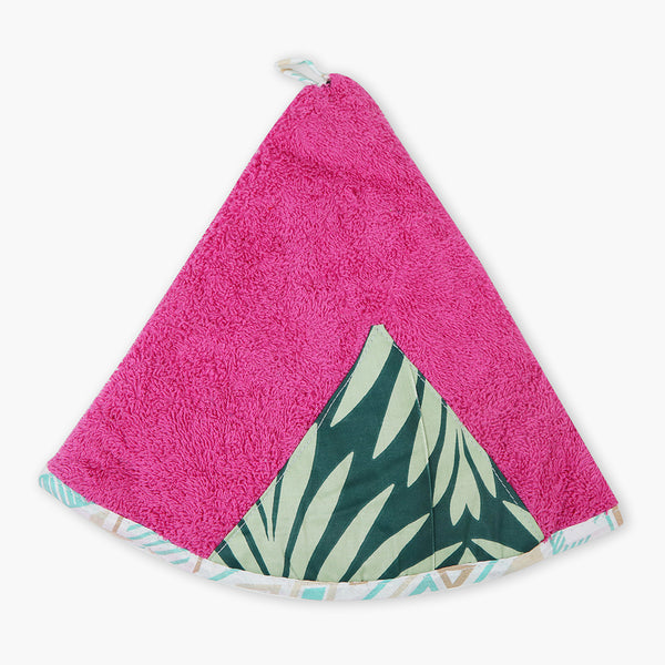 Round Hanging Towel - Pink, Kitchen Towels, Chase Value, Chase Value