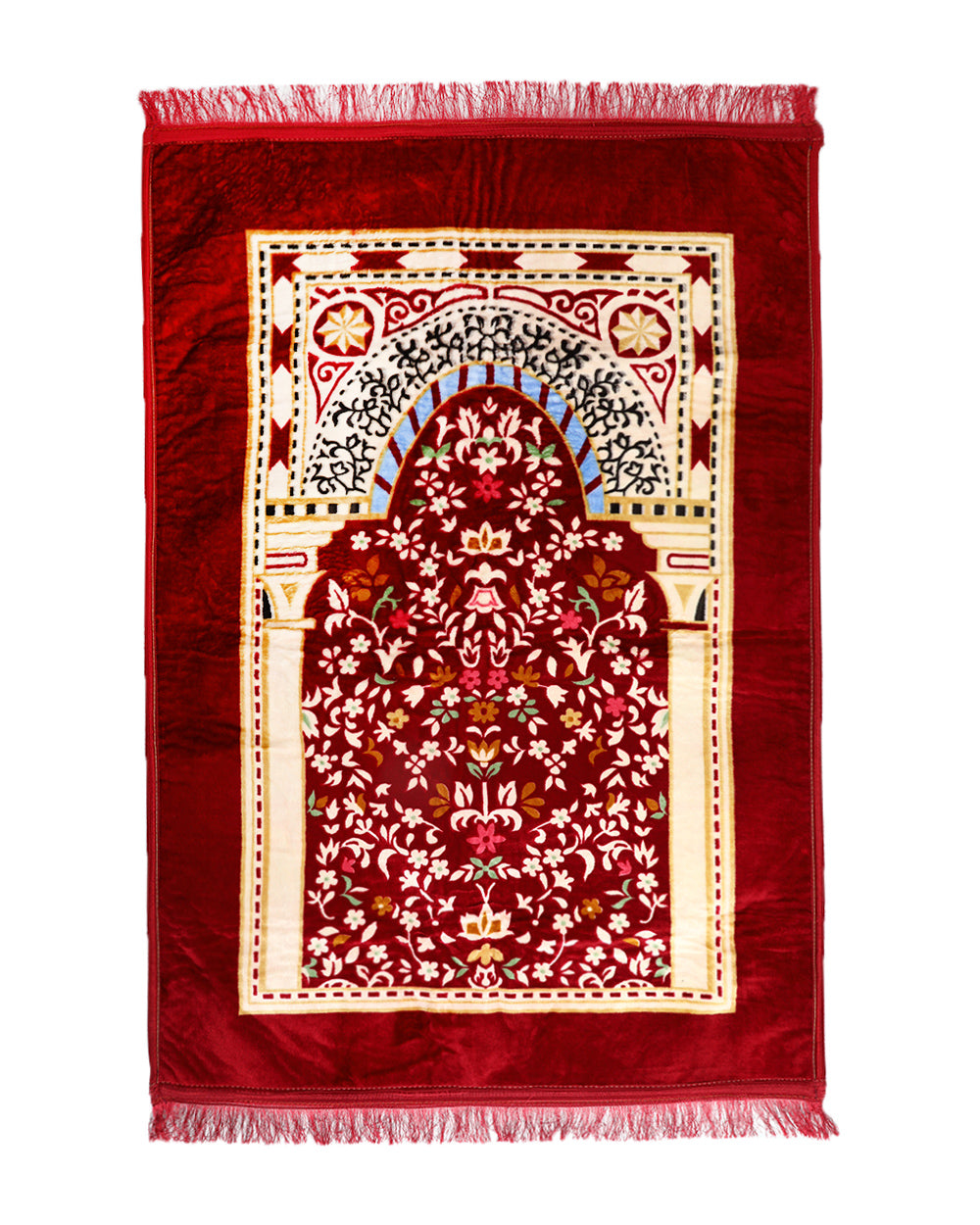 Ja-e-Namaaz (Prayer Mat) Emboss Printed- 30x48