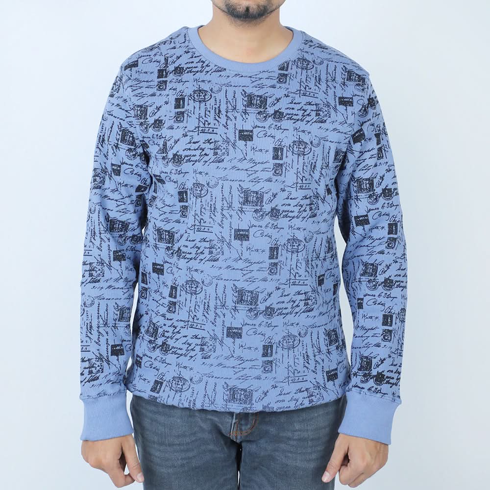 Men's Sweat Shirt - Blue, Men's Sweater & Sweat Shirts, Chase Value, Chase Value