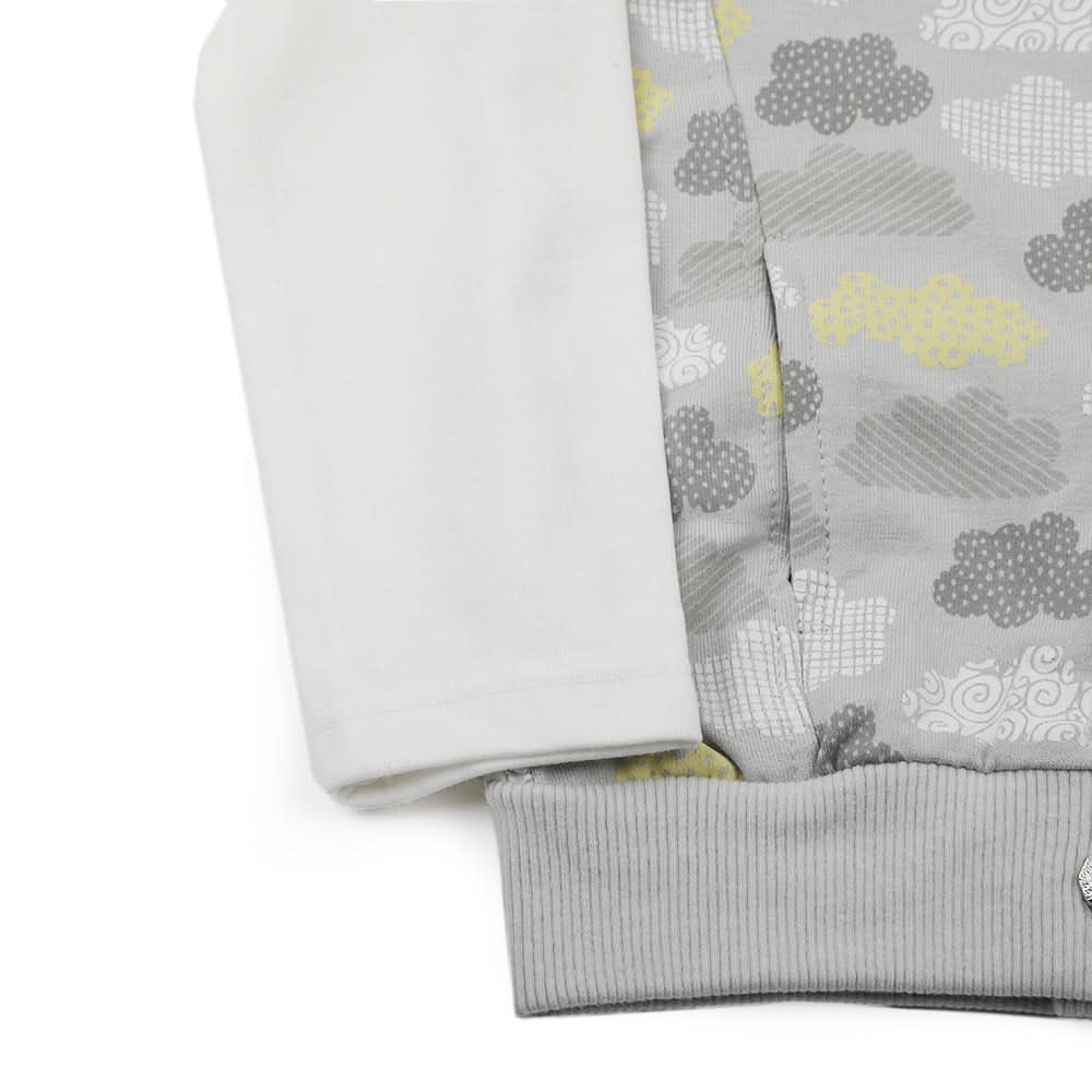 Newborn Girls Full Sleeves Suit - Yellow, Newborn Girls Sets & Suits, Chase Value, Chase Value