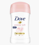 Dove Powder Soft Moisturising Cream Deodorant Stick 40g, Creams & Lotions, Dove, Chase Value