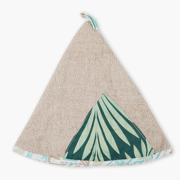 Round Hanging Towel - Light Brown, Kitchen Towels, Chase Value, Chase Value