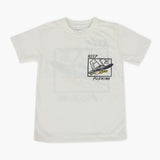 Boys Half Sleeves T-Shirt - White, Boys T-Shirts, Chase Value, Chase Value
