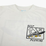 Boys Half Sleeves T-Shirt - White, Boys T-Shirts, Chase Value, Chase Value