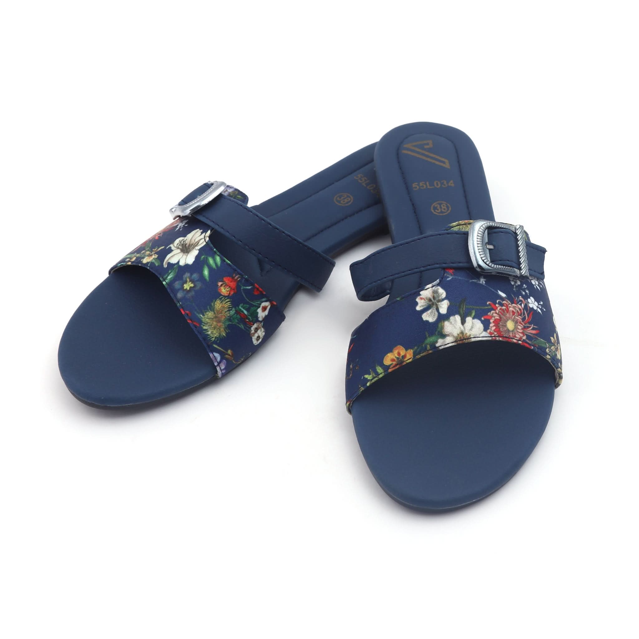 Valuable Women's Slipper - Navy Blue, Women Slippers, Chase Value, Chase Value