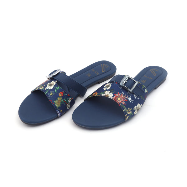 Valuable Women's Slipper - Navy Blue