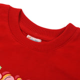 Girls Full Sleeves Sweat Shirt - Red, Girls Hoodies & Sweat Shirts, Chase Value, Chase Value