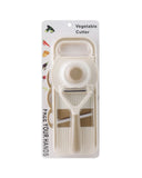 Vegetable Cutter - Cream, Knives & Cutting Board, Chase Value, Chase Value