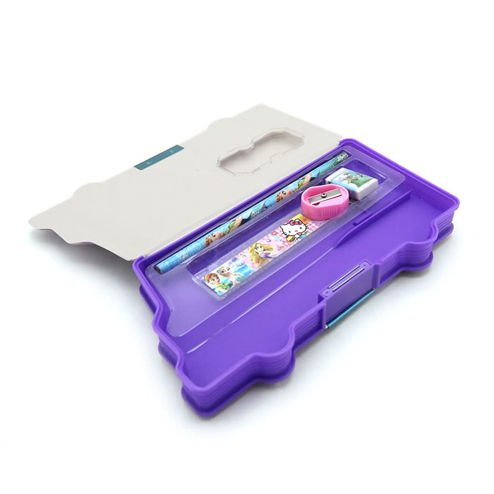Pencil Box - Purple, Pencil Boxes & Stationery Sets, Chase Value, Chase Value