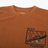 Boys Half Sleeves T-Shirt - Brown, Boys T-Shirts, Chase Value, Chase Value