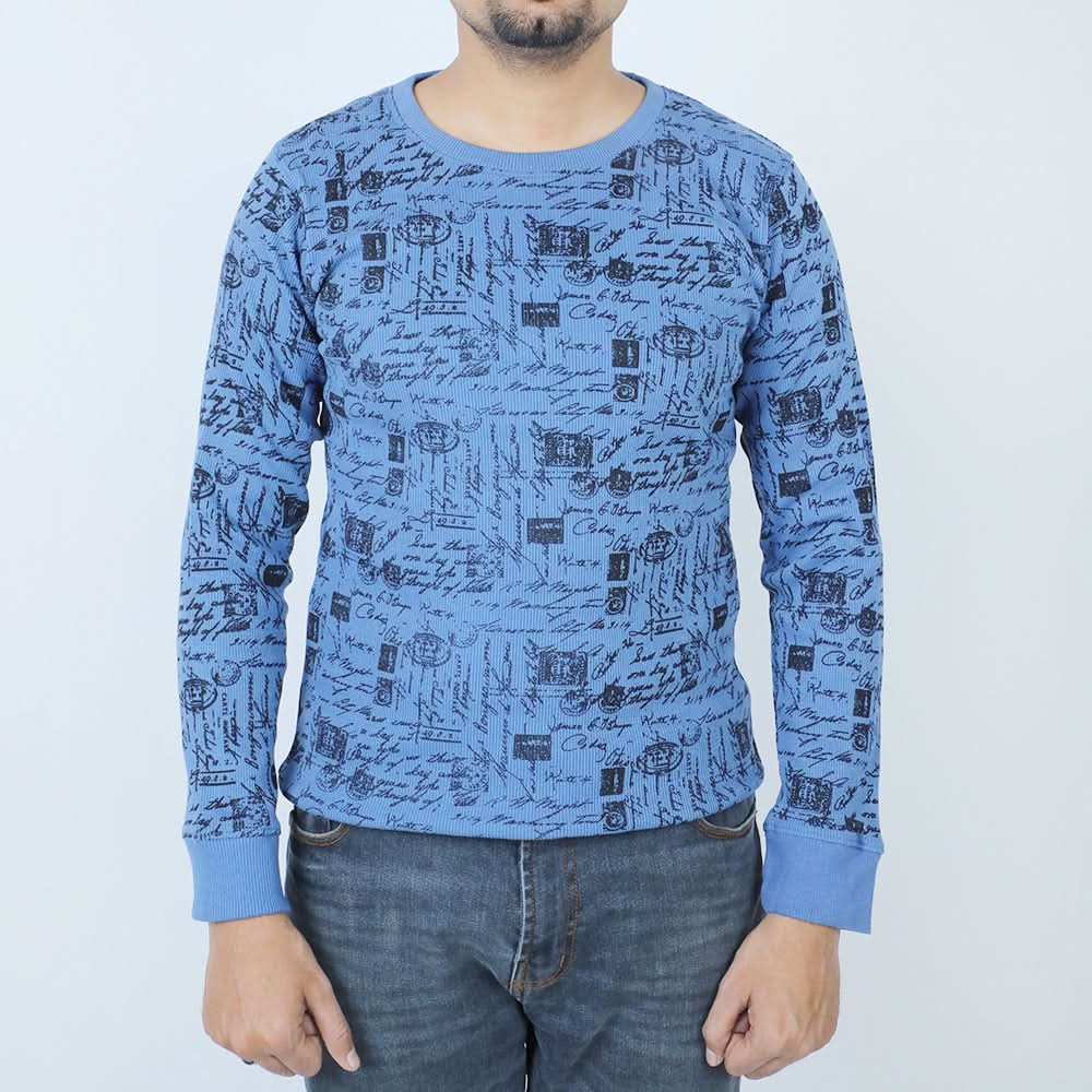 Men's Sweat Shirt - Blue, Men's Sweater & Sweat Shirts, Chase Value, Chase Value