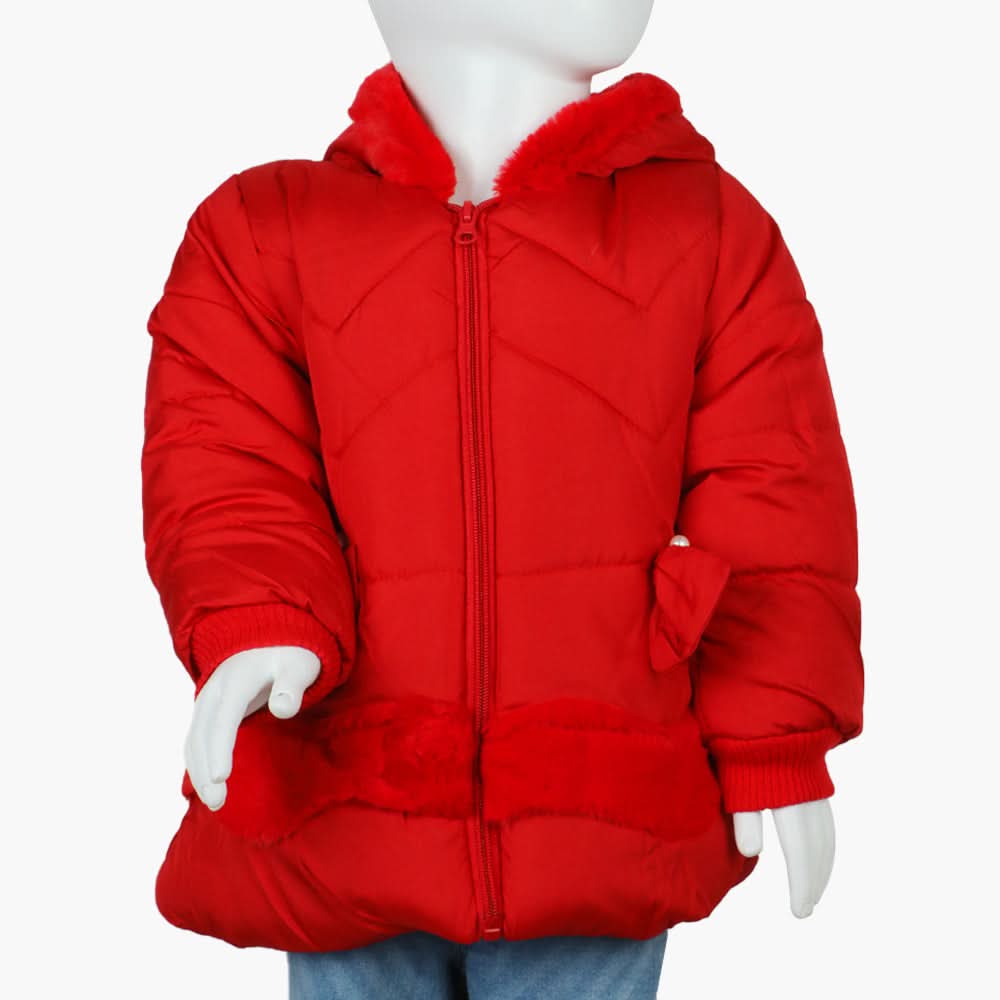 Girls Jacket - Red, Girls Jackets, Chase Value, Chase Value