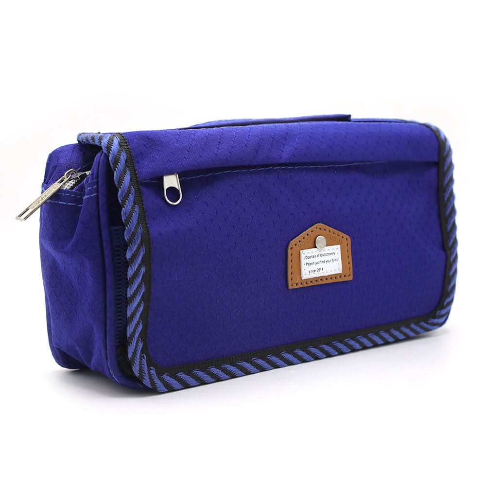 Pencil Pouch - Royal Blue, Stationery Pouch & Box, Chase Value, Chase Value