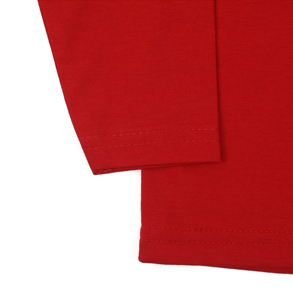 Boys Full Sleeves T-Shirt - Red, Boys T-Shirts, Chase Value, Chase Value
