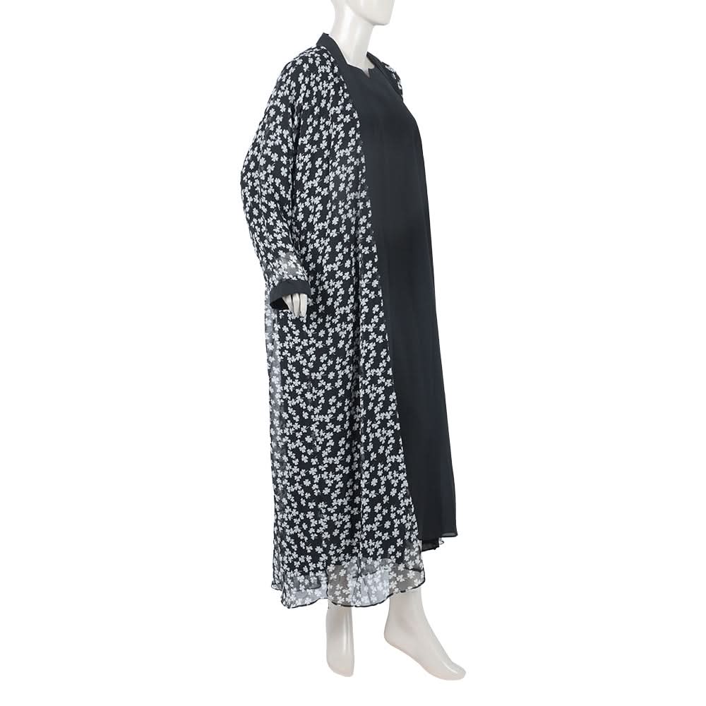Women's Printed Abaya - Multi Color, Women Abayas, Chase Value, Chase Value