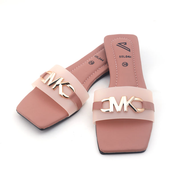 Valuable Women's Slipper - Peach