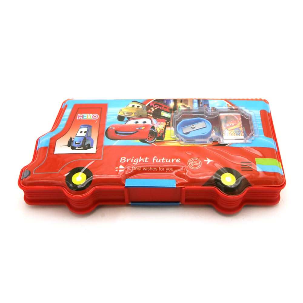 Pencil Box - Red, Pencil Boxes & Stationery Sets, Chase Value, Chase Value